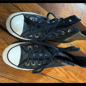 Converse high top boots - womens size 6